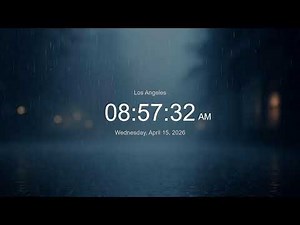 🔴 LIVE | Clock / Time in Los Angeles now / LIVE Los Angeles / what time is it now