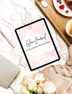 75-day Glow-up Journal | Digital Self-care Challenge | Fitness, Mindset & Wellness Tracker for Women | Printable Glow Planner PDF - Etsy Canada