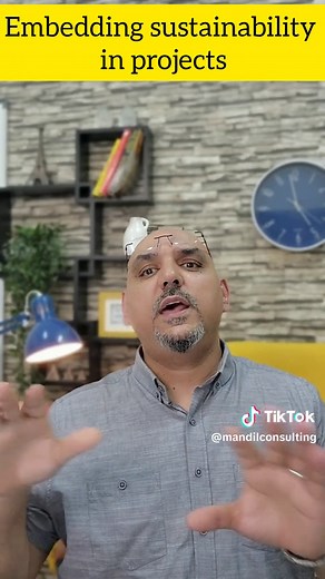 تضمين الاستدامة في المشاريع Embedding sustainability in projects #pmi #coach #Management #success #Project #pmp #team #strategy #sustainability