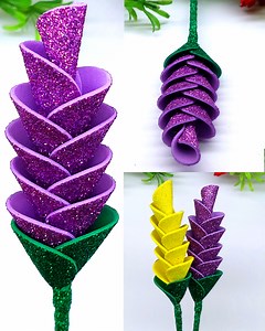 10K views · 586 reactions |  Learn how to make these gorgeous and surprisingly easy DIY paper lavender flowers! #PaperLavender #DIYPaperFlowers #flowermaking | Craftsome | Facebook