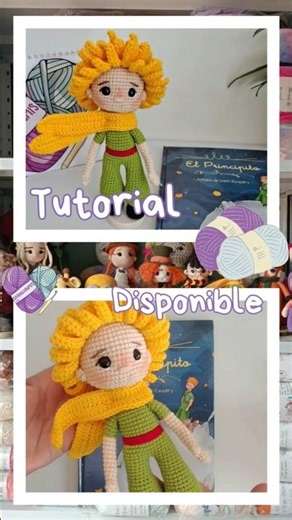 THE LITTLE PRINCE AMIGURUMI/STEP-BY-STEP TUTORIAL/CROCHET/THE LITTLE PRINCE