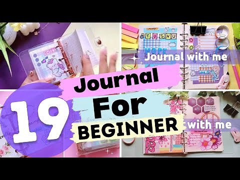 19 Easy Journal ideas for beginners (with homemade & readymade supplies)
