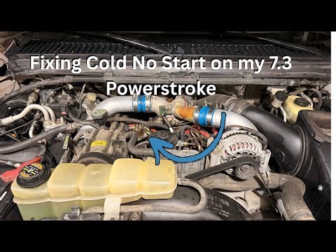 Diesel Cold Start Diagnosis and Glow Plug Relay Replacement - 7.3 Powerstroke