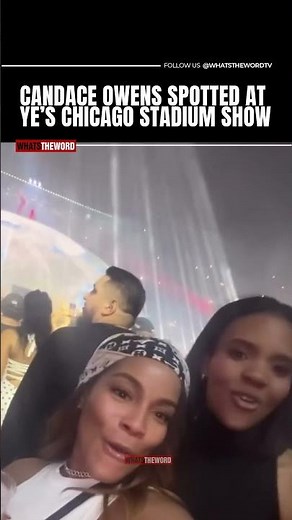 Candace Owens popped out for Ye