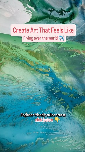 ✨ Create Art That Feels Like Flying Over the World ✈️ Have you...