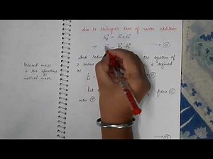 Lecture-25 (1st Semester,Mechanics) Reduction of 2 body problem to one body problem