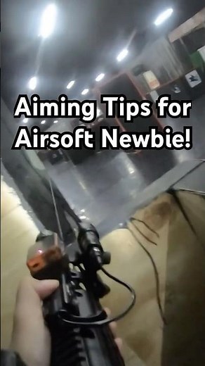 Aiming Tips for Airsoft Newbie! (Indoor Arena)