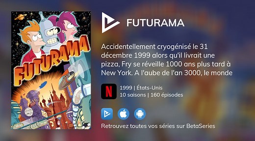 Vidéo : Voir la série Futurama en streaming légal complet