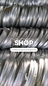 Galvanized Wire: Strong. Flexible. Corrosion-Resistant.​ #langzosteel #steel #gi #machine #fyp | Song Song | Facebook
