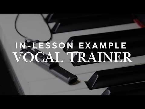 In-Lesson Example Using the Vocal Trainer | Vampire by Olivia Rodrigo | Vocal Trainer In Action