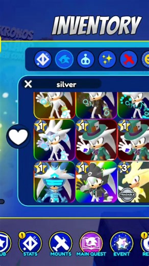 I got neon style silver in sonic speed simulator