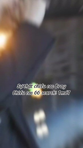 Chiều cao và sự nghiệp của rapper Bray