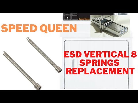 Speed Queen ESD vertical 8 coin slide spring replacement