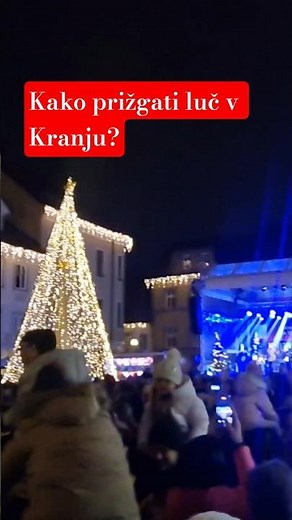 Kako prižgati luč v Kranju? #kranj #slovenia