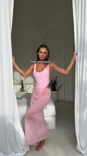 Perfect Pink Swimsuits for Euro Summer