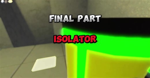 Isolator - FINAL PART #fyp #isolator #roblox #escaperoom #multiplayer #girl