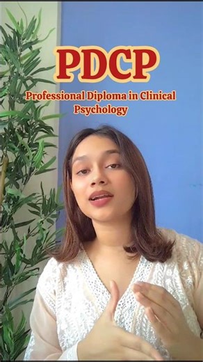 Professional Diploma in Clinical Psychology #PDCP