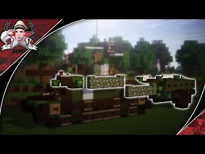 Minecraft: WW2 M4 "Sherman Crocodile" Medium Flame Tank Add-On (TANK NOT INCLUDED)