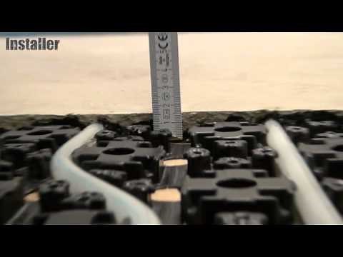 How to retrofit Underfloor Heating with Uponor Minitec