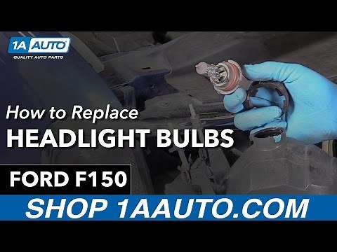 How To Replace Headlight Bulbs 97-04 Ford F-150