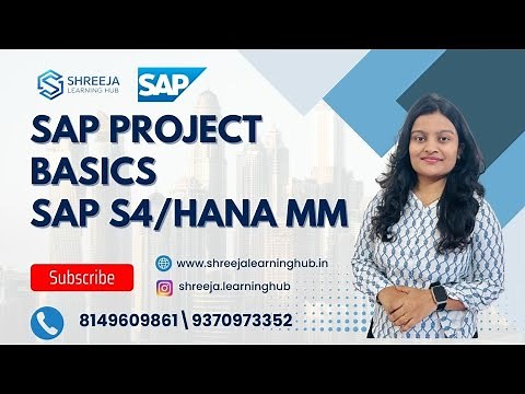 SAP Project Basics in SAP S/4HANA MM | Beginner Friendly Explanation