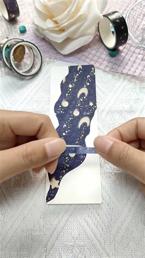 ASMR | Star Explorer Bookmark | IEEBEE Washi Tape ✨