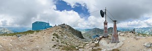 peak Musala - the summit of Rila mountain 360 Panorama | 360Cities