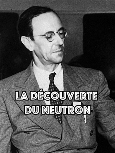 James Chadwick, le physicien méconnu qui à découvert le neutron ! #nobel #physics #sciencetok #apprendresurtiktok