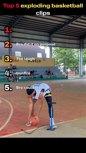 exploding bascetballs