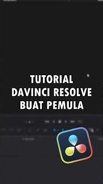 TUTORIAL DAVINCI RESOLVE BUAT PEMULA DIBAWAH 2 MENIT !! KEYFRAME & TOOLS DAVINCI