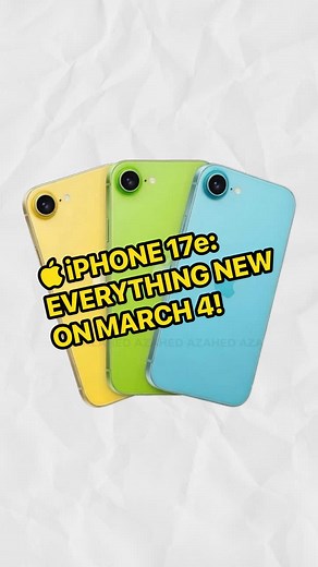 iPhone 17e Launch Details: Features and Release Date