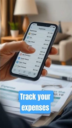 Track your expenses to get a grip of your money