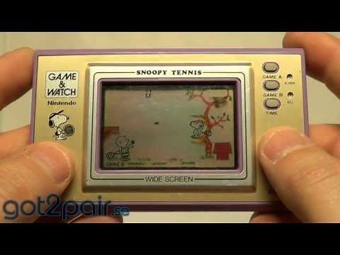 SNOOPY TENNIS SP-30 - Nintendo Game & Watch