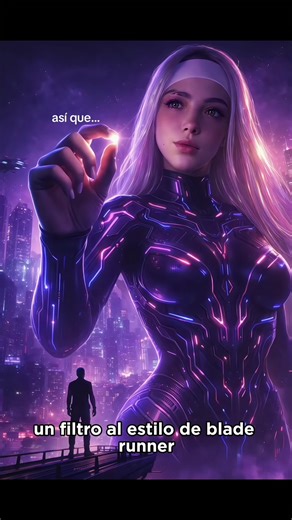 Crea un fondo de pantalla al estilo Blade Runner con IA