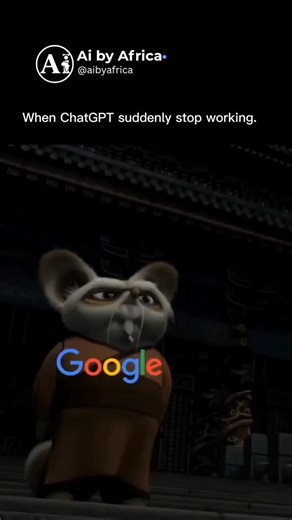 Ai by Africa || Artificial Intelligent News on Instagram: "ChatGPT is currently down for many users around the world because of issues with Cloudflare, causing half the internet to go offline.Chatgpt is the most powerful tool using all world now , the it's stop working what happens this shows video. Chatgpt users think about what we do next ang which tool use that time period. This brings us all back to our old master, Google. Follow this 👉@aibyafrica for more content and ai information ℹ️. . .