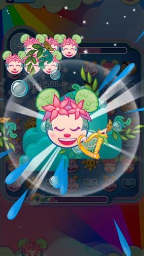 Mermaid Minnie 😍 at Level 2 - Face Expression and Attack
