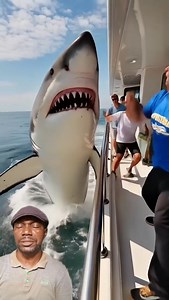 306K views · 1.5K reactions | AI info Brave fishermen vs. hungry shark! #motivation #inspiration #uncleov | Uncle OV | Facebook