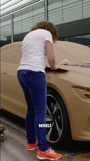 Designing Cars with Clay #shorts