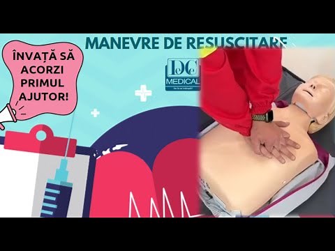 RESUSCITARE, manevra PRIM AJUTOR în caz de STOP CARDIAC - DC Medical, Maratonul Resuscitării, Brașov
