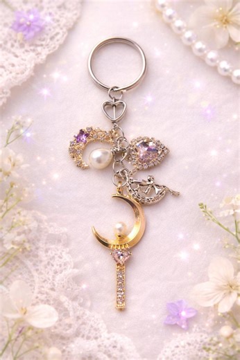 Sailor Moon Inspired Keychain - Etsy