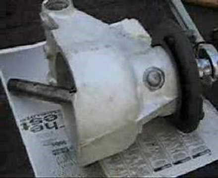 Jaguar IRS hub rebuild