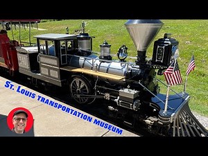 Train Ride 😃 National Transportation Museum, St Louis MO #railroad #trainvideo #stl