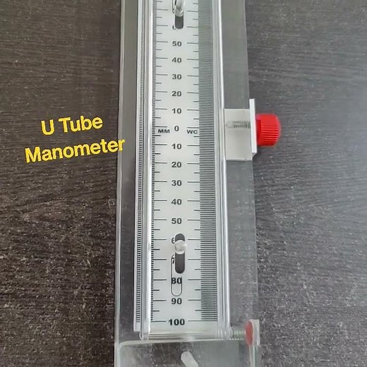 U Tube Type Manometer