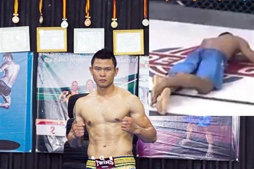 Khiêu khích 'Vua' Kickboxing Việt Nam, thanh niên Bình Định bị đấm 1 phát ngất xỉu 15 phút