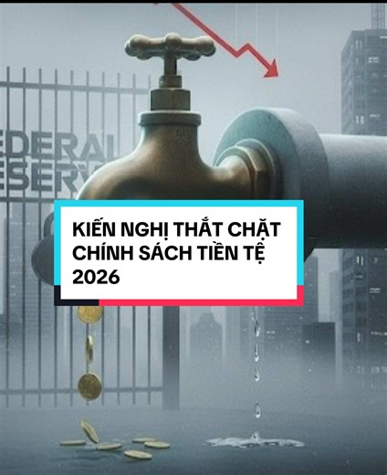 KIẾN NGHỊ THẮT CHẶT CHÍNH SÁCH TIỀN TỆ 2026#chungkhoan #dautu #tcinvestment #chinhsachtiente