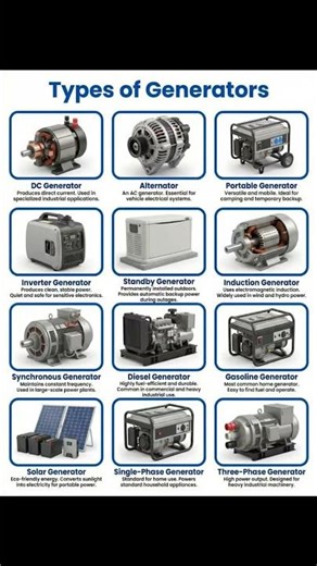 Types of Generator