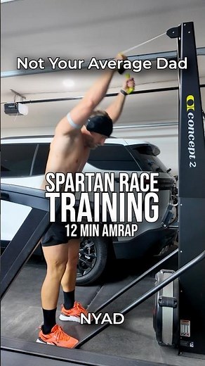 12-Minute Spartan Conditioning Workout | Run, Ski, & Burpees