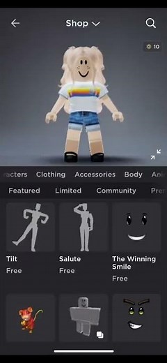 First time getting robux ~ I’m soooo happy 😊☺️ ~ 80 rbx Roblox spending spree