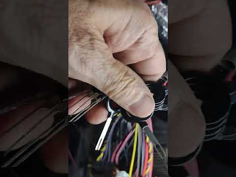 American Auto Wire neutral safety switch and center console wiring 1971 Chevelle.