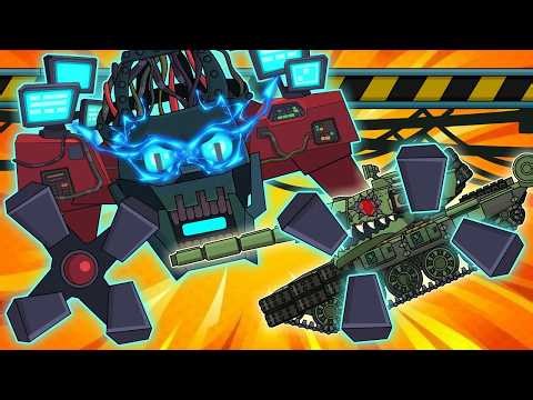 T-72 PARASITE vs AI Brain-Fabricator — Machine vs Monster!